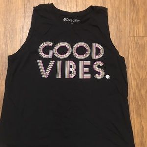 Pure Barre Good Vibe tank top